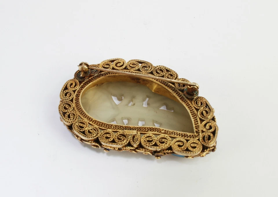 Broche de jade chino Foto 4 de 4