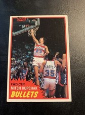 #97 Mitch Kupchak Washington senators￼ 1981-82 Topps Cb15