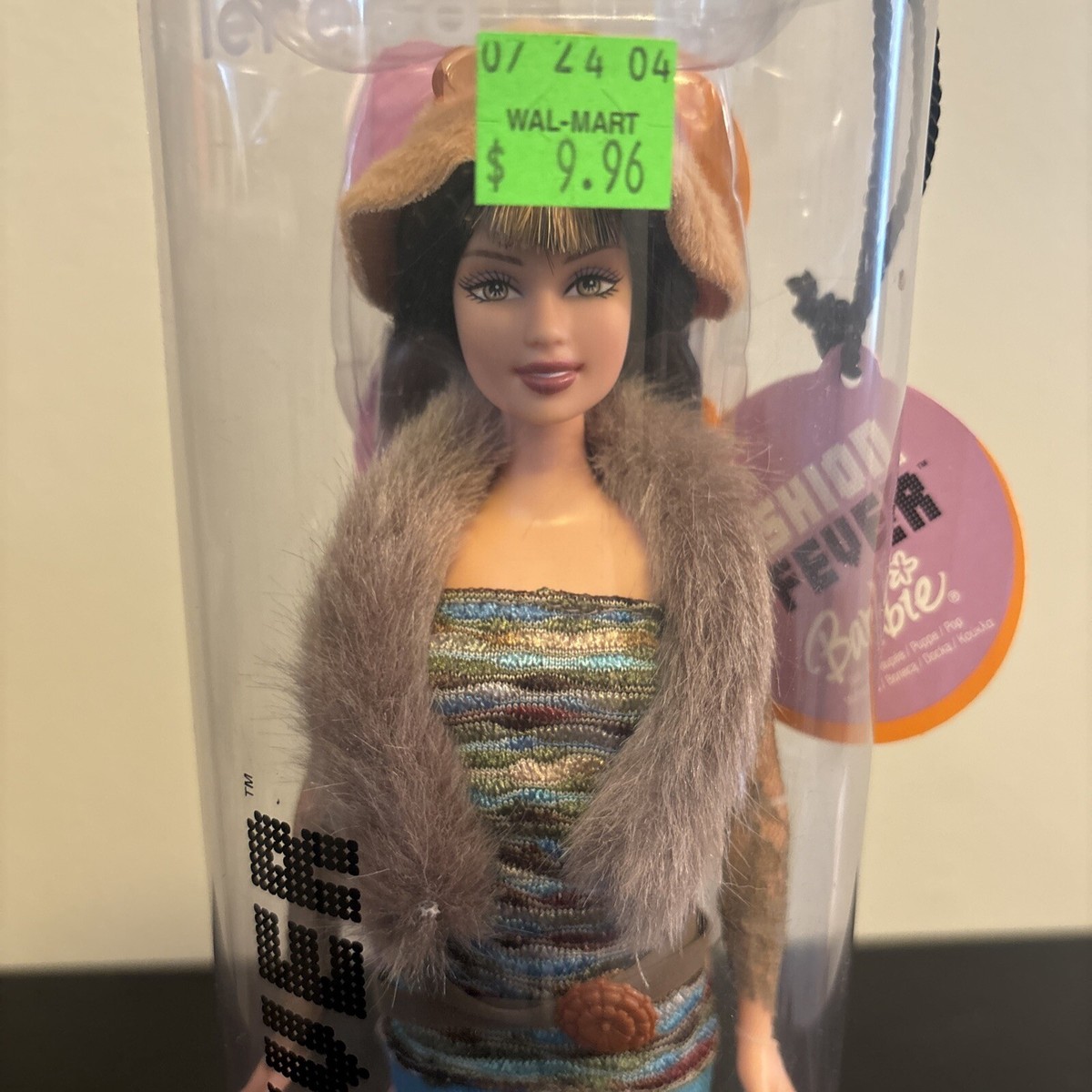 Barbie Fashion Fever Teresa H0657 NRFB Hat Blue Ombré Bell Bottoms