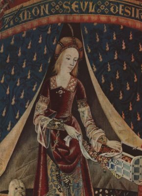 PRETTY La Dame a la 15C Musee de Cluny