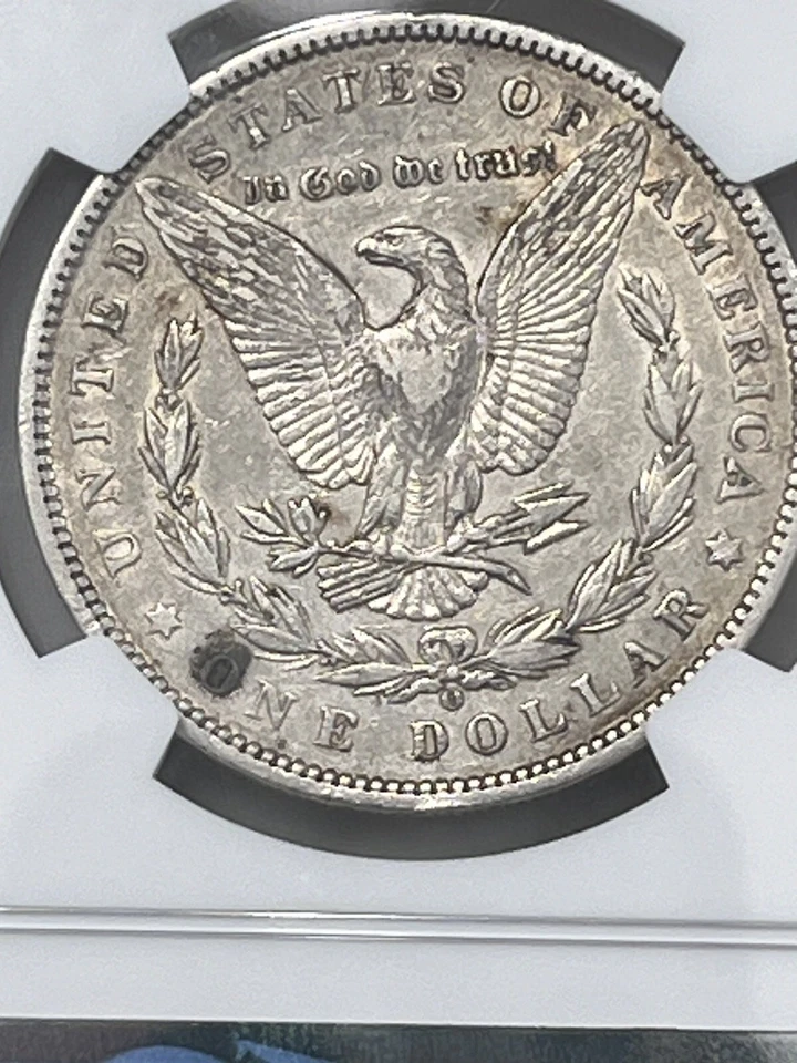 1897 O Morgan Dollar NGC Certified VF 35 US Silver Coin Low Ball Key Date - Image 4 of 4