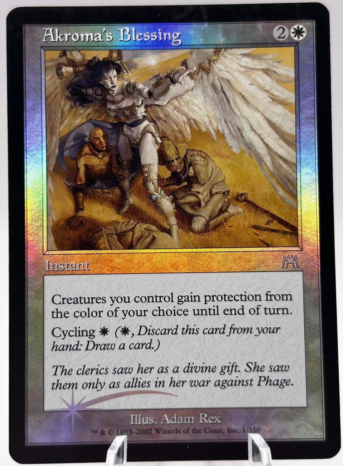 Akroma's Blessing 1/350 Onslaught ONS MTG LP