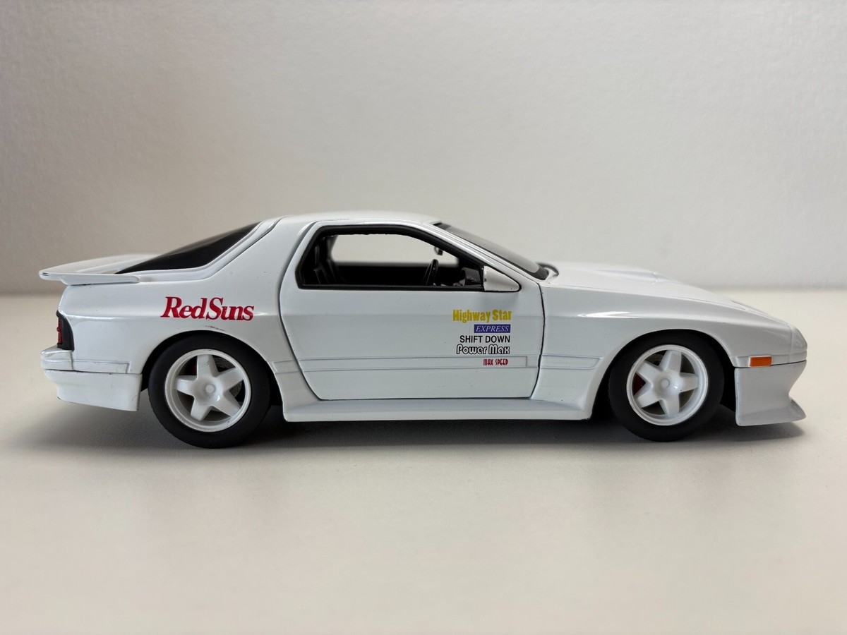 Initial D MAZDA RX7 FC3S 1:24 Scale Jada Toys From Japan | eBay