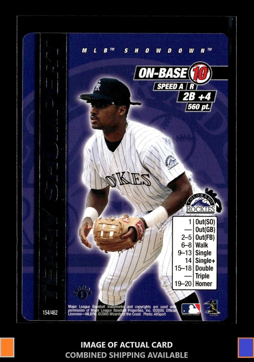 2000 MLB Showdown 1st Edition #154 Terry Shumpert Colorado 2000 MLB Showdown 1st Edition #154 Terry Shumpert Colorado