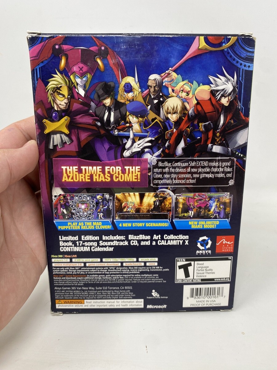 BlazBlue: Continuum Shift Extend Limited Edition (Xbox 360