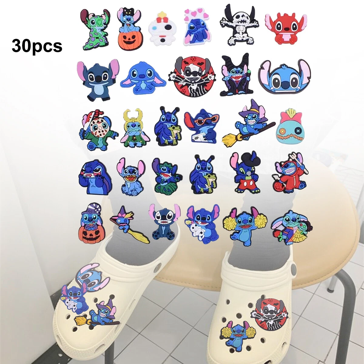 Croc charms lilo sales and stitch