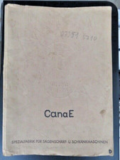 Gebrauchsanweisung  - Sägenschärfautomat  - VOLLMER WERKE - CanaE - ca. 1955