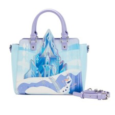 Loungefly Frozen Princess Castle Series Crossbody Bag NEW Olaf Elsa Anna Disney