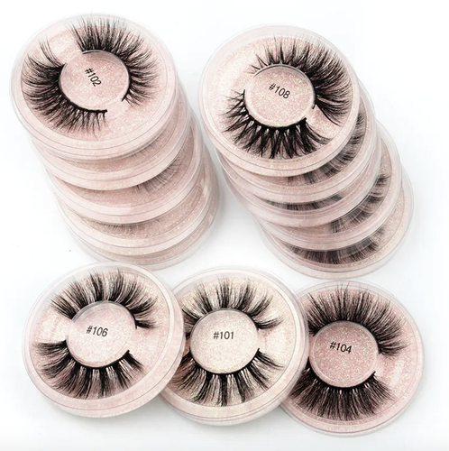 2X sets3D Mink Premium Natural Thick False Eyelashes Makeup Extension eye lashes - Picture 8 of 20