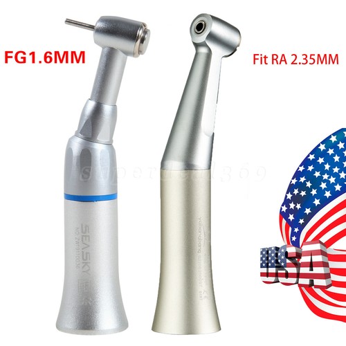 AZDENT Dental Contra Angle Slow Speed Handpiece – E-Type, Fits FG Burs 1.6mm / CA 2.35mm - View #4