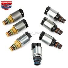 7x Set 6T40 6T45E Sliver Transmission Solenoid For Chevy Cruze LaCrosse Malibu