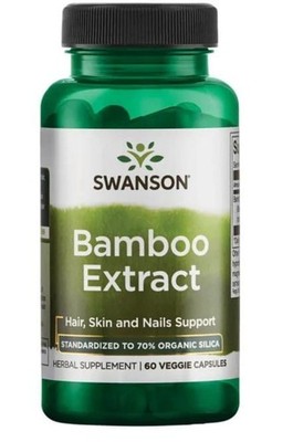 Swanson Bambus-Extrakt 300 mg 60 Kapseln