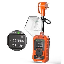 RV Surge Protector 30 Amp Waterproof- Smartmp Power Protectors with 30A Orange