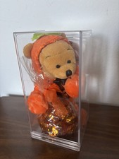 Disney Pumpkin Pooh Plush Winnie the Pooh Collectible Plush Toy with Candy