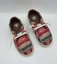 Ariat Pastel Serape Toddler Cruiser Slip On Shoe Size 4 Multicolor Aztec Print