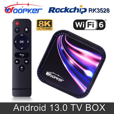 Android 13 TV Box K52 Rockchip RK3528 4GB 64GB 32GB Support 8K Smart TVBox Wifi6