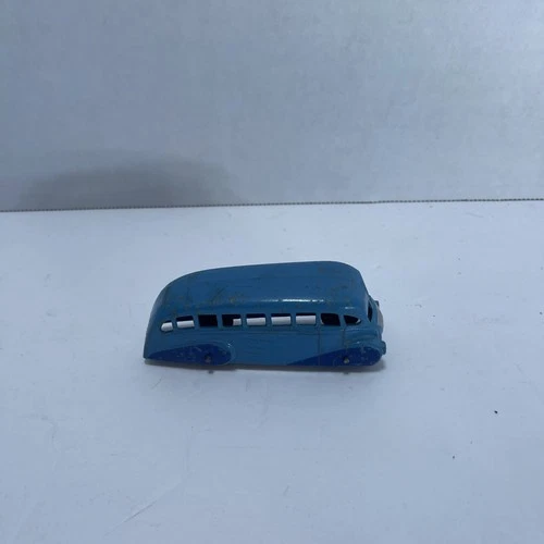 Vintage Dinky Blue Streamlined Bus 29b