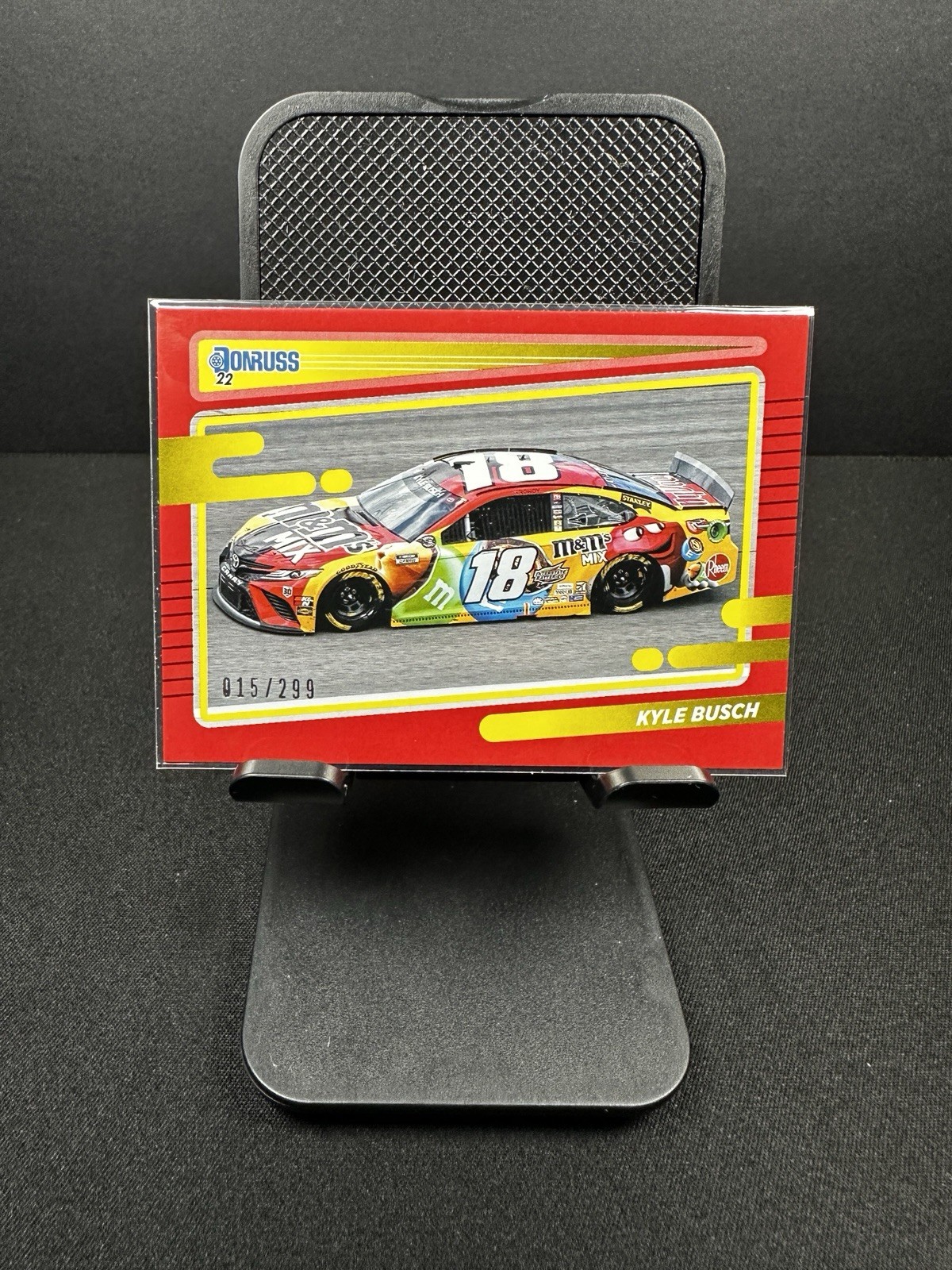 2022 Panini Donruss Racing Kyle Busch #46 Red Parallel /299 Nascar