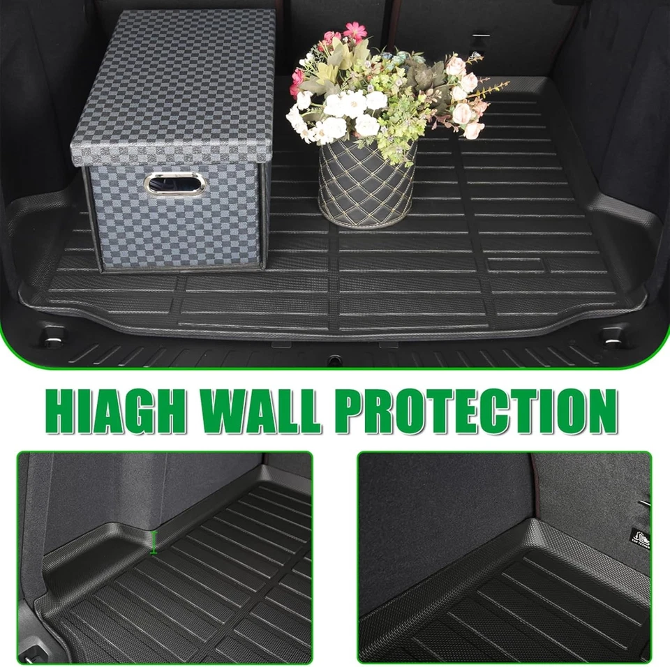 适用于福特 Escape 脚垫 2019 2018 2017 2016 2015 2014 2013,汽车黑色  — 第 4/4 张图片