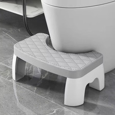 Portable Toilet Squat Stool Non-Slip Removable Bathroom Toilet Foot Rest