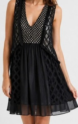 Sandro Kleid Boho Chic 36