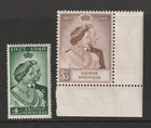 (A444) British Honduras - 1948 Silver Wedding Set Un-Mounted Mint