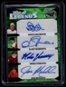 2025-26 Leaf Metal The 4 Legends Gilmour/Roberts/Vernon/Mullen Auto 1/1 #4L-6