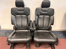 2024 Jeep Grand Cherokee Rear 2nd Row Seats Black In Color Heated