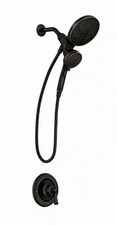MOEN Brecklyn 82610BRB Single Handle 6-Spray Shower Faucet 1.75 GPM Bronze