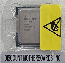 Intel Core i7-13700KF LGA 1700 DDR5 16-Core UHD 770 Unlocked Desktop CPU SRMB9