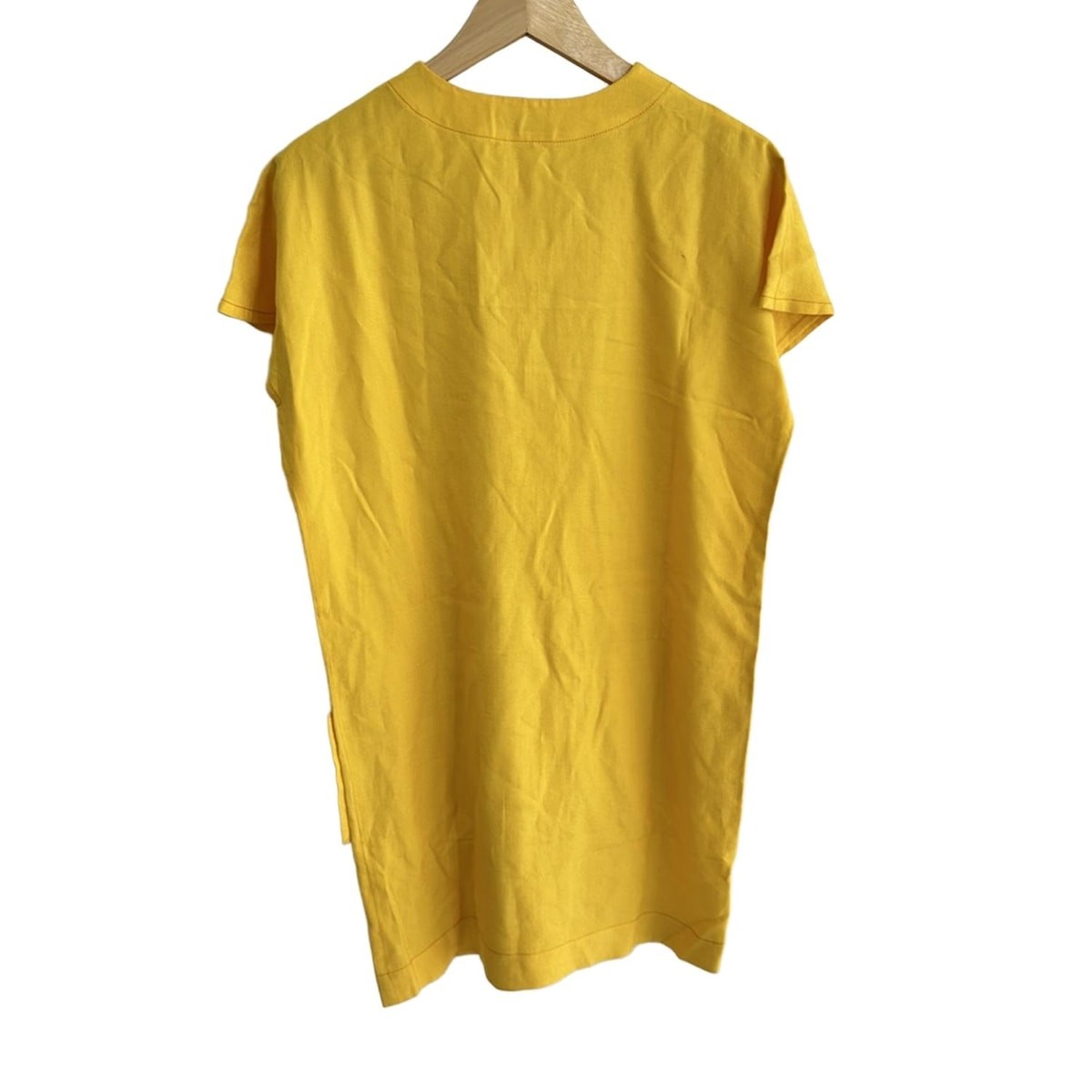 Abito da donna giallo originale Yves Saint Laurent