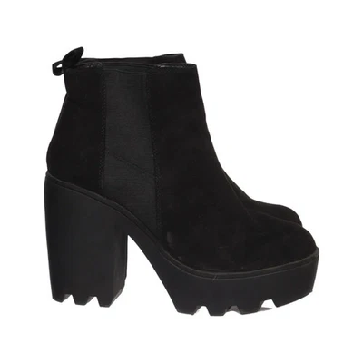 River Island, Stiefeletten, Größe: 37 1/2, Schwarz, Damen #nfC - Bild 1 von 4