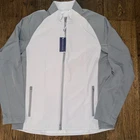 Holderness & Bourne The Hyde Golf Jacket Full Zip Gray Men's Size Large L NEW