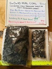SorOorHO - REAL COAL - 2 Sizes - Can Be Hammered & Screened To Smaller (8122)