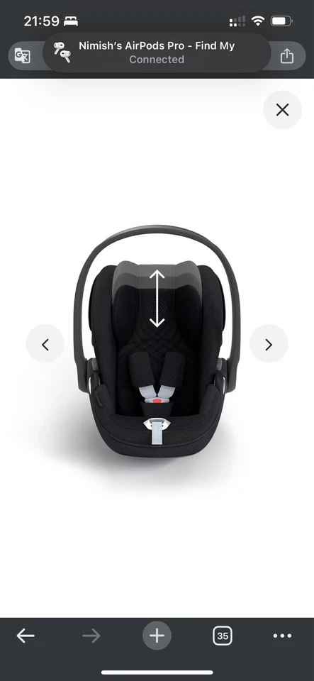 Cloud T i-Size Sepia Black Pluscybex PLATINUM Produkte - Bild 2 von 4