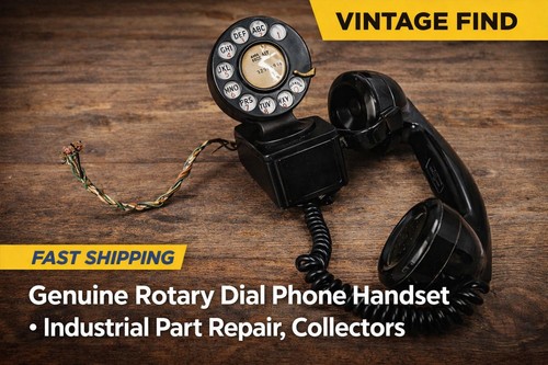 Western Electric 211 Spacesaver Telephone w/ F1 Handset – Bakelite Wall Phone - Afbeelding 1 van 14