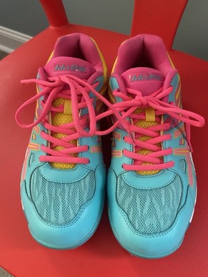 Lefus Shoes Womens 7 Sneakers Pink Tennis Badminton Volleyball Pickleball NWOBox