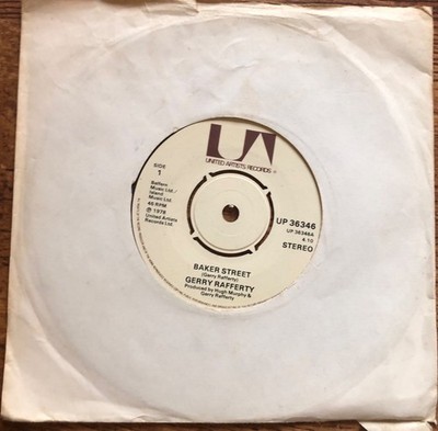 GERRY RAFFERTY- BAKER STREET - Big Change in the Weather-   7'' Single UP 36346