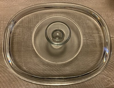 Pyrex F12C Replacement Oval Lid Only - for Corning Ware 1-1/2 Quart Casserole