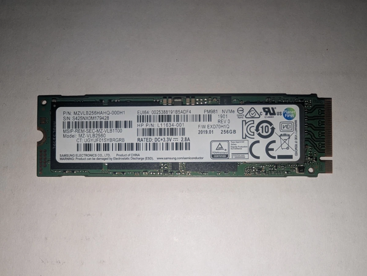 Samsung 256 GB Solid State Drives for sale | eBay