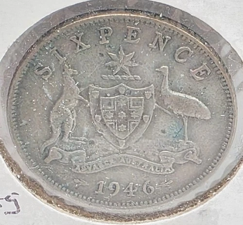 1946 Australia Sixpence — photo from the most recent tracked eBay sale