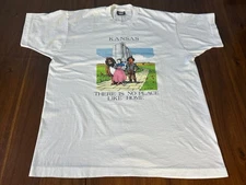 Wizard of Oz Kansas No Place Like Home 1989 Screen Stars Best Shirt XL