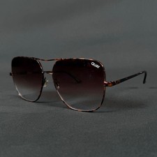 Quay Australia Stop And Stare Tortoise Sunglasses 125 Only Frame