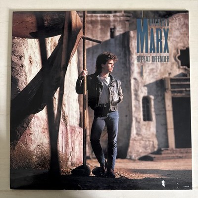 Vintage Vinyl Album Richard Marx ''Repeat Offender'' 1989 TESTED