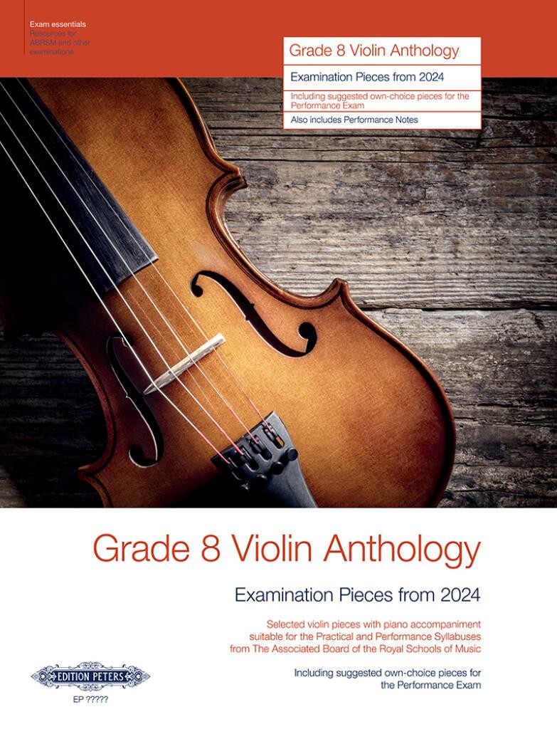 Grade 8 Violin Anthology from 2024, Various, Violin, Printed Music - Image 2