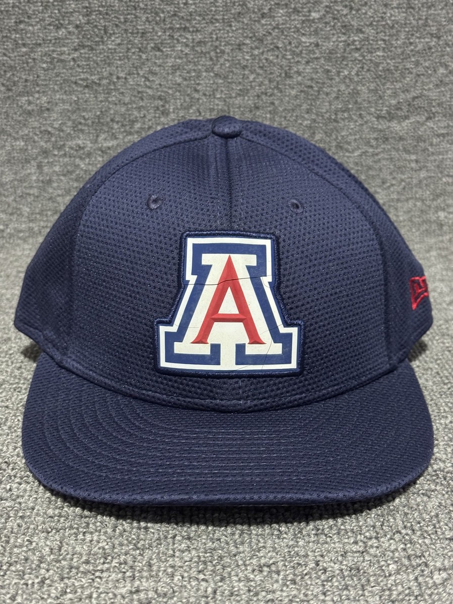 New Era Arizona Wildcats 59FIFTY Low Crown Fitted Hat Navy 7 1/2 New
