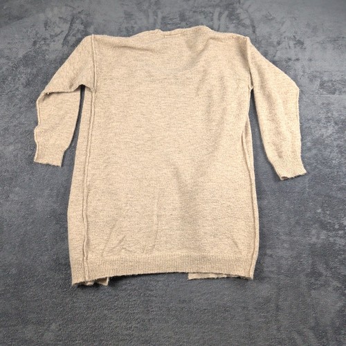 Cardigan donna Anthropologie taglia S marrone erica morbido accogliente minimalista - Foto 4 di 4