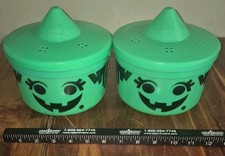 Vintage McDonald's Halloween Bucket Lot Of 2 1986 Witch