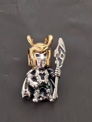 New Authentic Pandora Marvel Loki Charm 925 Sterling & Gold Plated