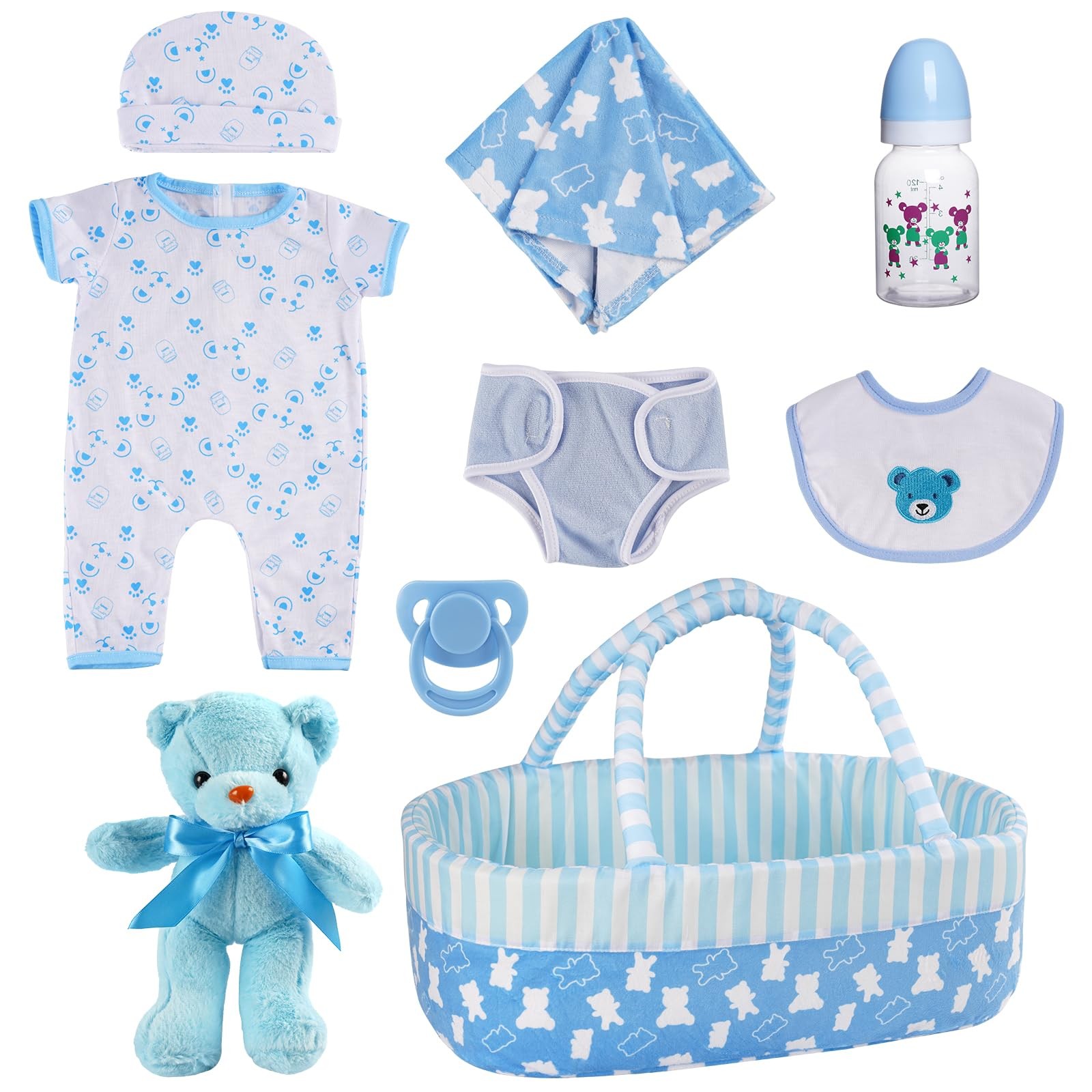 Set For 17-22 Inch Dolls, Reborn Baby...